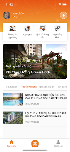 Android application Beeland Care screenshort