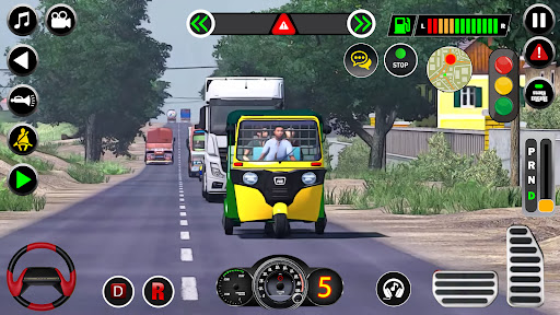 Android application Tuk Tuk Auto Rickshaw 3d screenshort