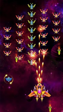 #3. Galaxy Shooter - Space Attack (Android) By: Words Mobile