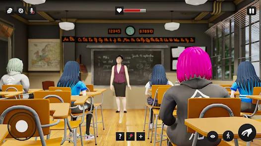 jogo de anime sakura para meninas do ensino médio - yandere jogo de  simulador de vida escolar japonesa::Appstore for Android