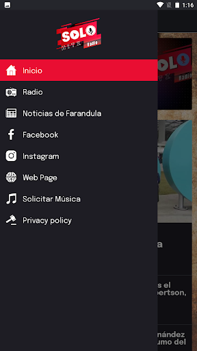 Solo Hitz Radio Screen 2