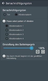 Laden Sie den Akku-Alarm Screenshot