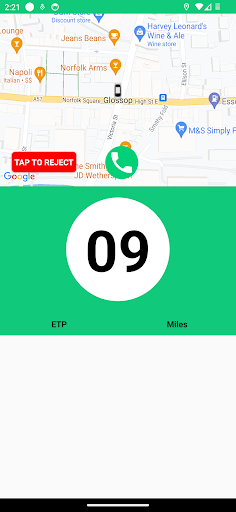 GTS Driver App Screen 3
