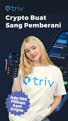 Android application Triv - Buy & Staking Crypto screenshort