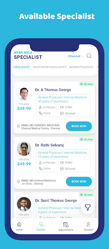 docDIT - Consult World Doctors Screen 3