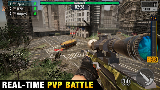 Sniper Zombies MOD APK v1.56.0 (Unlimited Money) poster-5