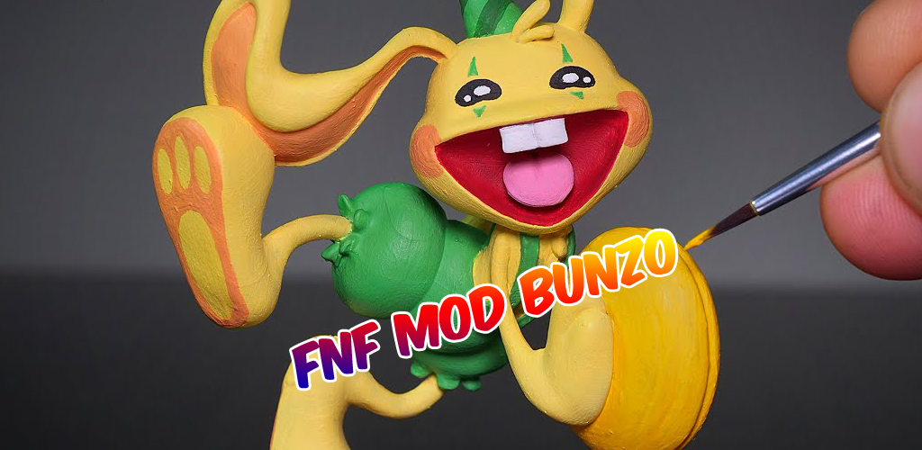 Bunzo FNF mod play online, FNF vs Bunzo Bunny unblocked download