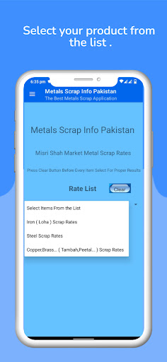 Metals Scrap Info Pakistan Screen 3