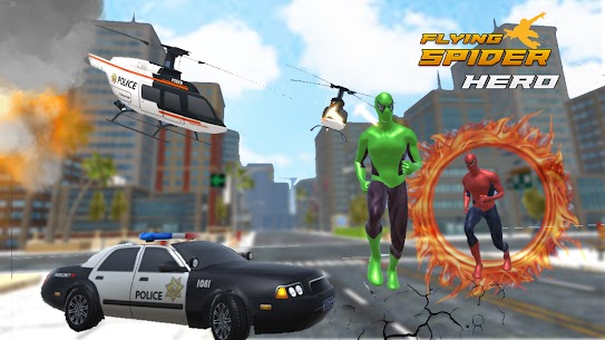 Flying Spider Hero Apk Mod for Android [Unlimited Coins/Gems] 6