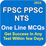 FPSC PPSC NTS: ONE Line MCQs icon