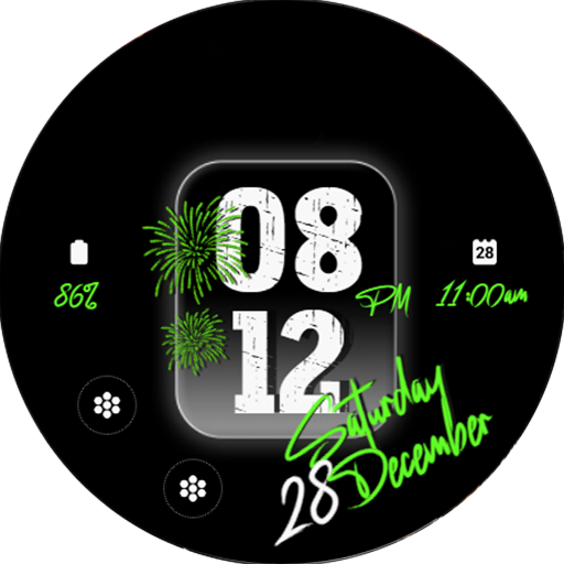 Animated Fireworks Watch Face ดาวน์โหลดบน Windows