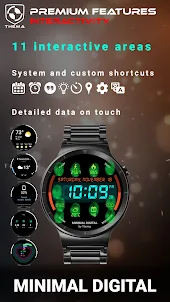 Minimal Digital Watch Face