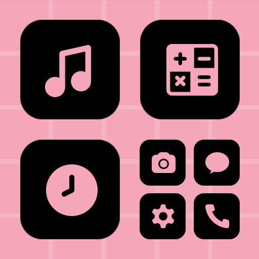 Wow Born Pink Theme, Icon Pack