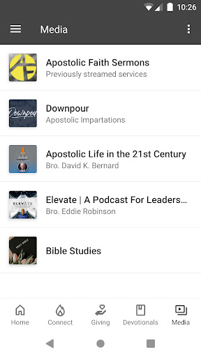Apostolic Faith Downriver Screen 2