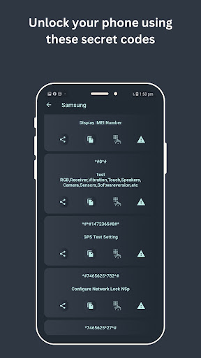 Mobile Secret Codes : Tricks Screenshot 1 - AppWisp.com