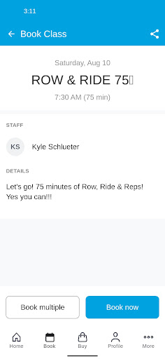Row & Ride Screen 3