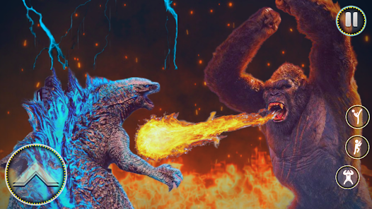 Captura de Pantalla 6 Kaiju King Kong Godzilla Games android