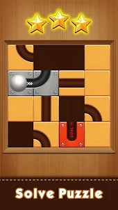 Unroll Ball -Block Puzzle game