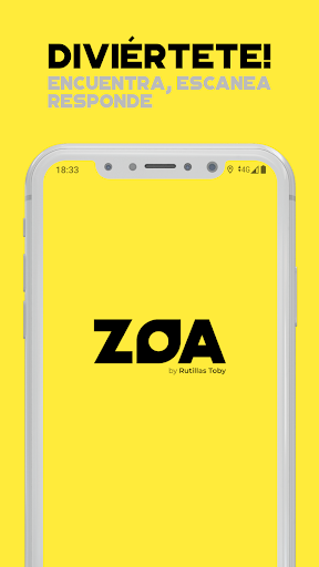 Android application ZOA screenshort