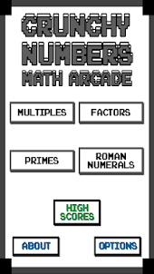 Crunchy Numbers Math Arcade