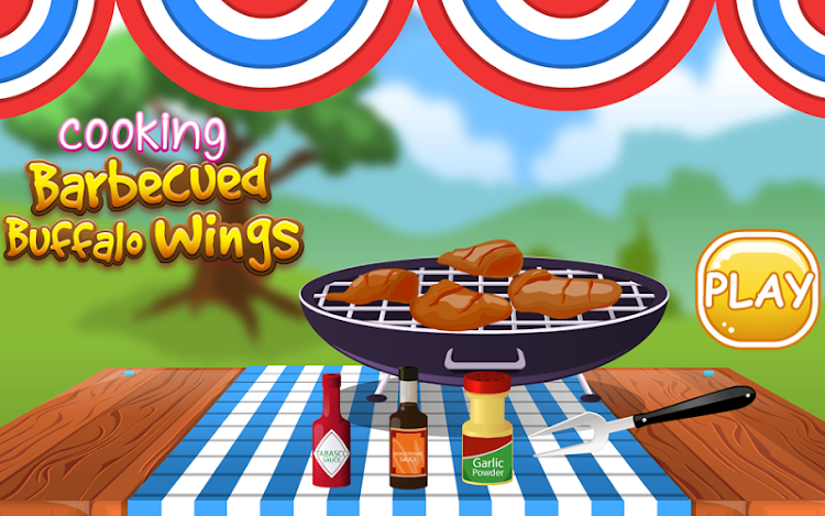 BBQ Buffalo Wings Cooking - New - (Android)