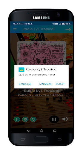 Radio KyZ Tropical Screen 3