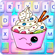 Kawaii Ice Cream Keyboard Theme