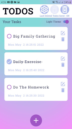 Todo List Screen 3