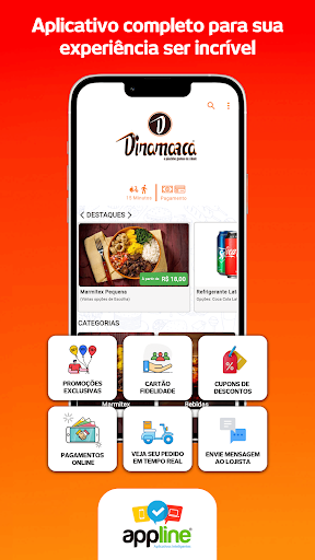 Android application Dinamarca Panificadora screenshort