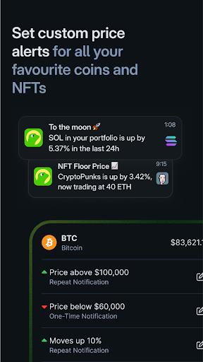 Screenshot of CoinGecko: Crypto Tracker, NFT