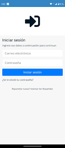 Repartidores "Beta" Screen 3