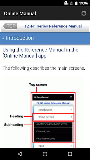 Online Manual for FZ-N1(EU) Screen 2