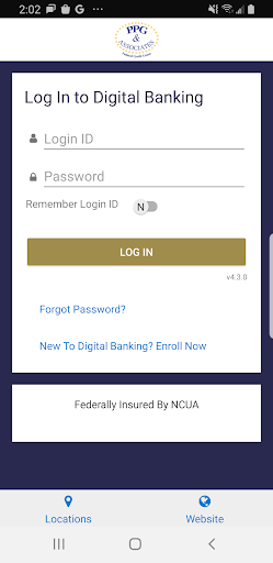 Android application PPG Federal Credit Union screenshort