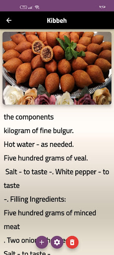 oriental recipes Screen 2