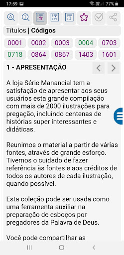 Android application Ilustrações para Pregação screenshort