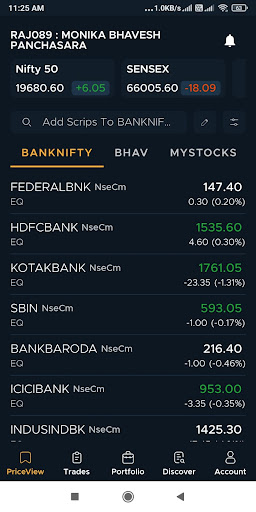 SBPL Trade Screen 3