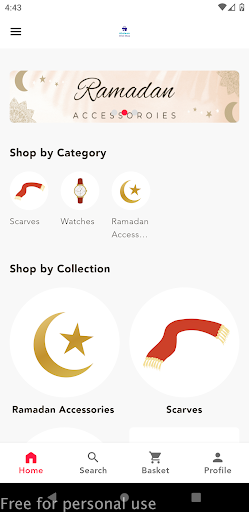 Android application Abdeen shop screenshort