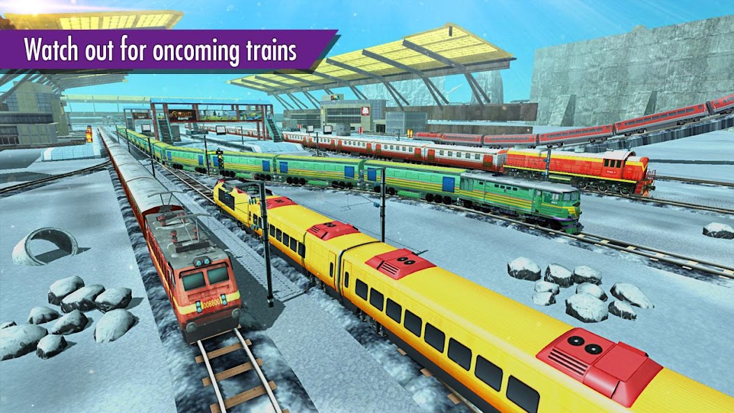 Train simulator 2020: Train racing 3D 100.5 APK + Мод (Unlimited money) за Android