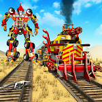 Cover Image of Unduh US Army Train Robot Transform Shooting Game 1.3 APK