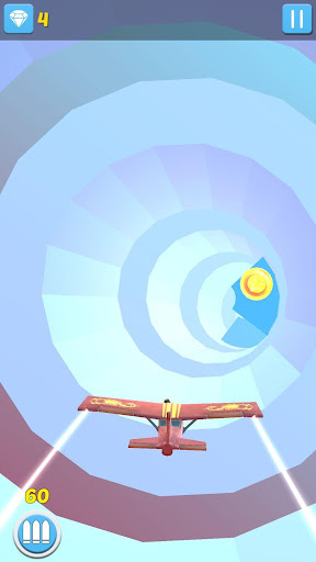 Android application Endless Flight In Hole screenshort