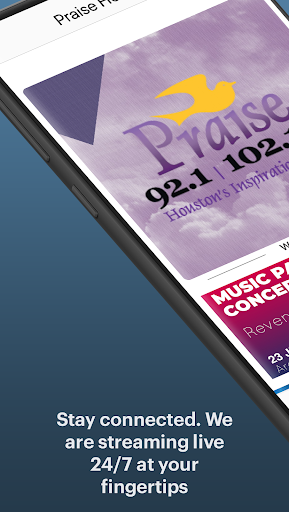 Android application Praise Houston screenshort