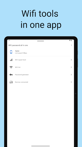 Screenshot of Wifi password all in one
