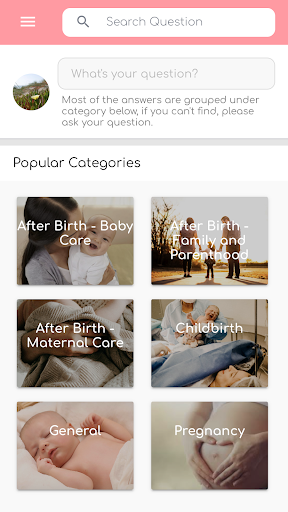 Supportive Parenting App Screen 2