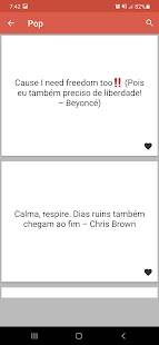 Trechos e Frases de Músicas Screenshot