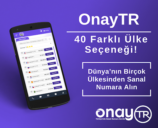 OnayTR - Sanal Numara Al Screen 2