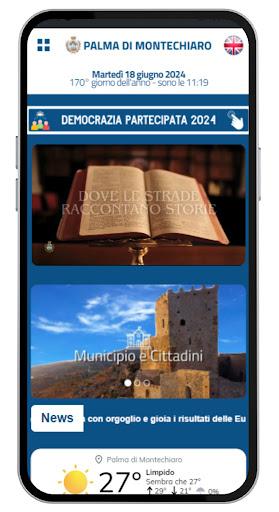 Android application Palma di Montechiaro screenshort