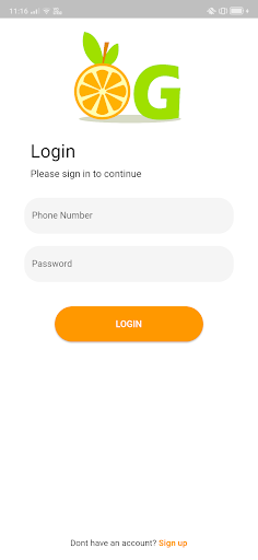 Android application OG Organic screenshort
