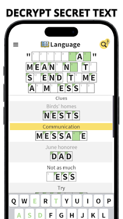 Game screenshot DECODiT - Decrypt Crossword hack