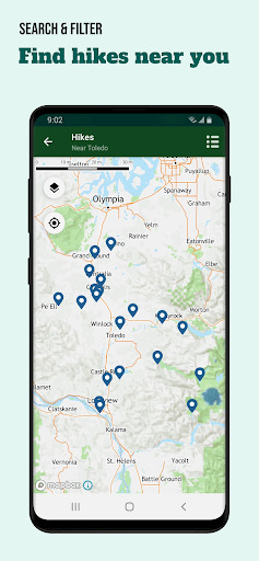 Screenshot of WTA Trailblazer: Go Hiking