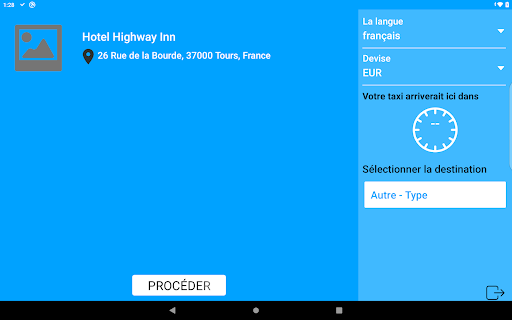 Presticab Kiosk Screen 2